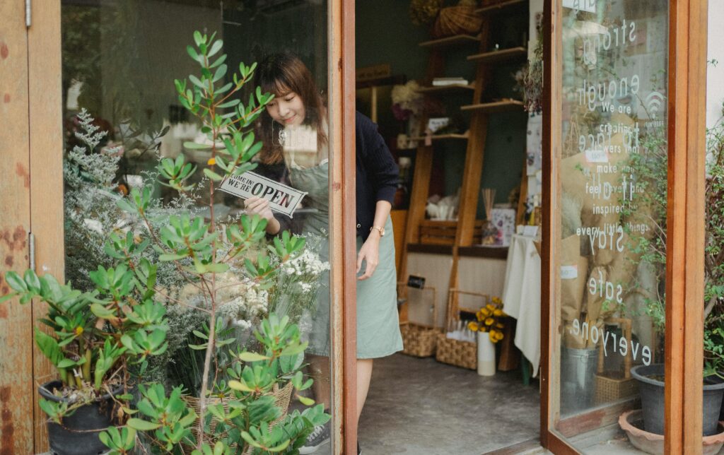 woman-opening-her-business